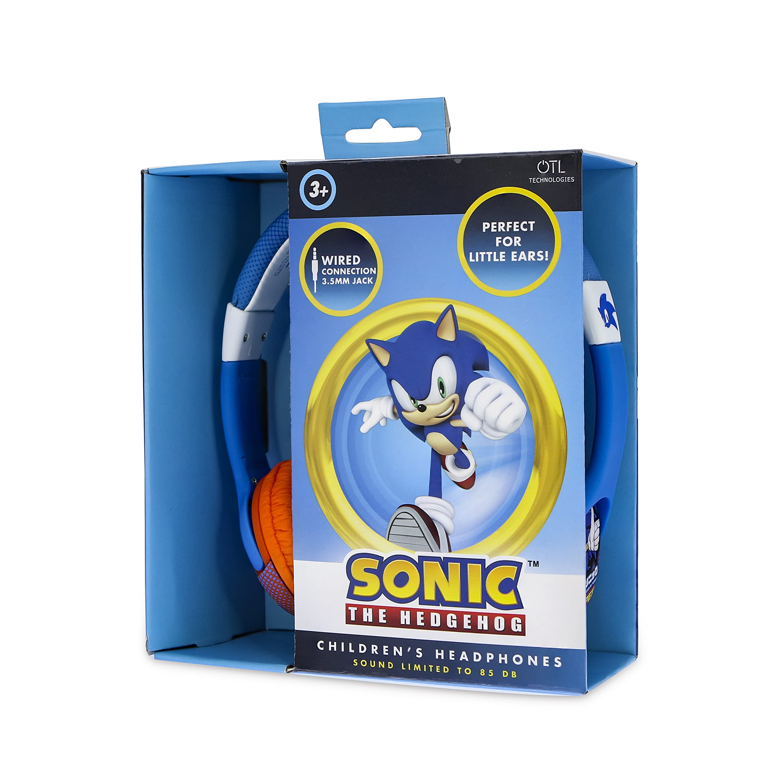 Otl - Junior Headphones - Sega Sonic The Hedgehog (Sh0911) Otl - Junior Headphones - Sega Sonic The Hedgehog (Sh0911)